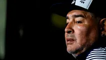 El astro del f&uacute;tbol Diego Armando Maradona. EFE