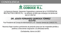 Dr. Jes&uacute;s Fernando Quiroga T&oacute;rrez