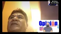 El dirigente masista en Buena Noche.