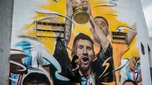 Sobre Lionel Messi. EFE
