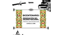 Portada del "Bicentenario: renovaci&oacute;n del ideario nacional". COMPOSICI&Oacute;N ADRIANO LENAZ