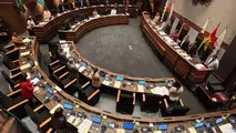 Fotograf&iacute;a de la C&aacute;mara de Senadores. C&Aacute;MARA DE SENADORES