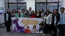 Representantes del Departamento de Desarrollo de Personas con Discapacidad del GAMC. GAMC