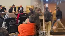 Paz asiste al di&aacute;logo convocado por Edmand Lara./ COMPOSICI&Oacute;N OPINI&Oacute;N