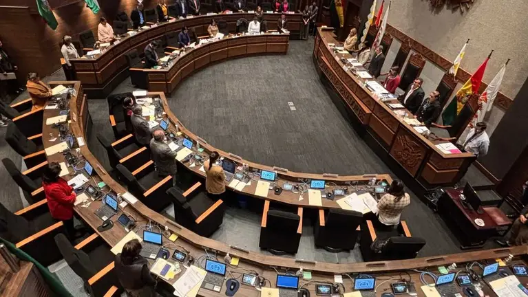 Fotograf&iacute;a de la C&aacute;mara de Senadores. C&Aacute;MARA DE SENADORES