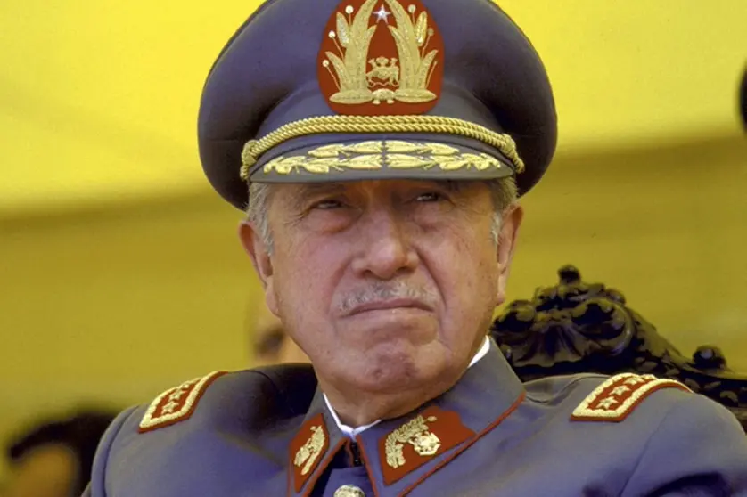 Imagen referencial del expresidente chileno Augusto Pinochet. ARCHIVO