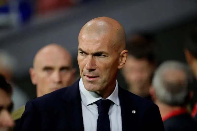 El entrenador, Zinedine Zidane. EFE