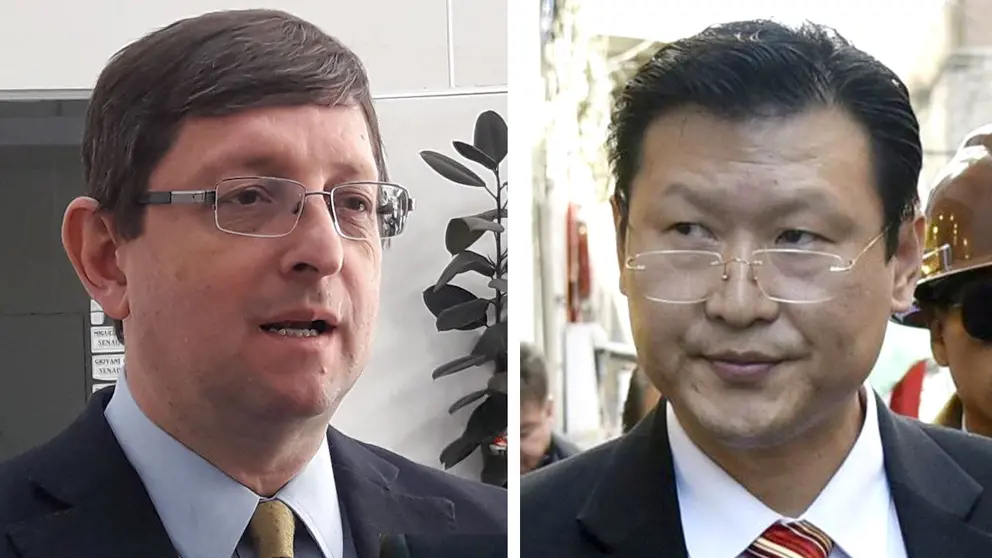 Oscar Ortiz (BDN) y Chi Hyun Chung (PDC) candidatos a la presidencia