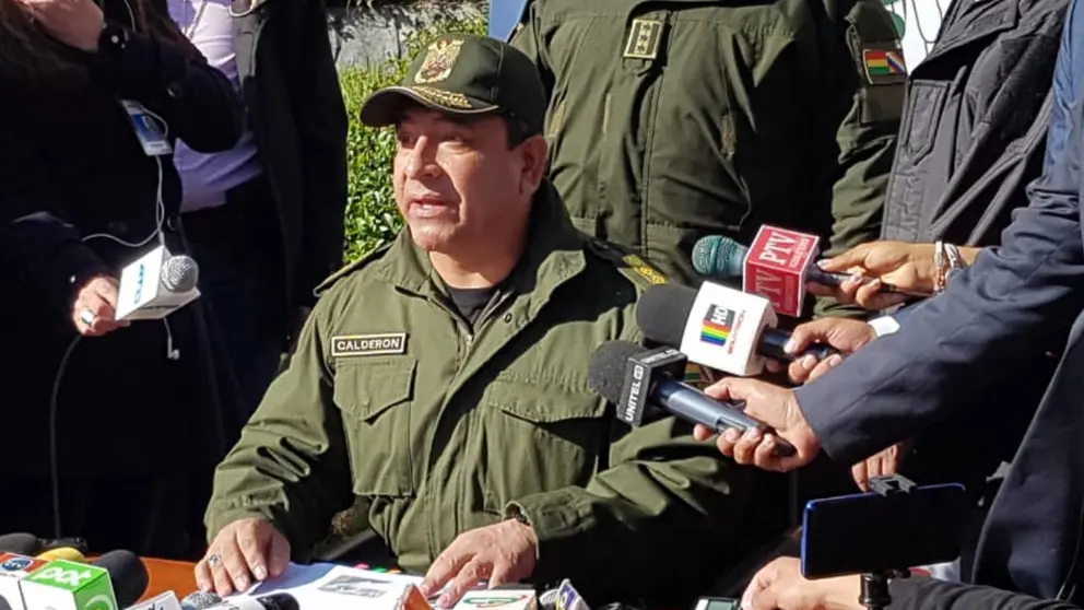 El excomandante de la Polic&iacute;a Yuri Calder&oacute;n. ANF