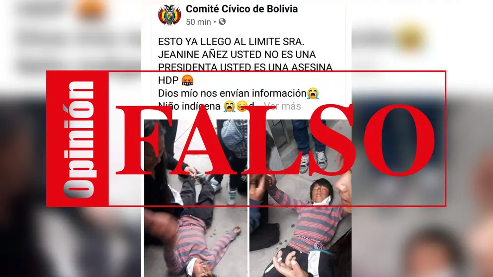 Nota falsa de ni&ntilde;o muerto