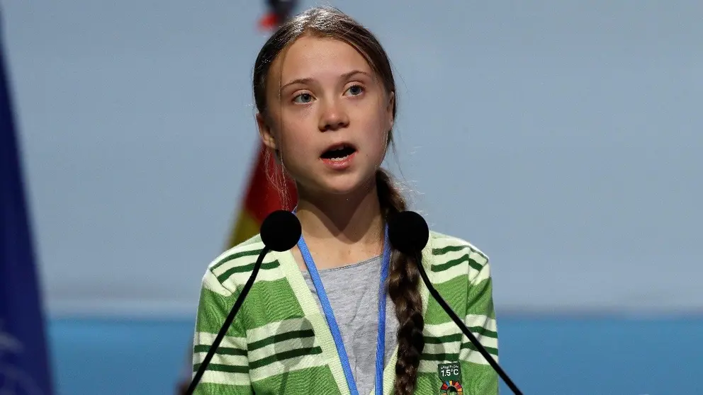 La activista, Greta Thunberg. EFE