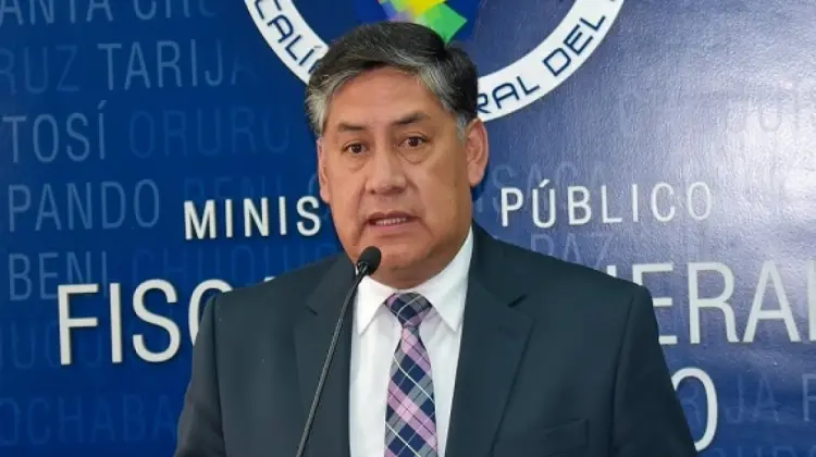 Fiscal General del Estado, Juan Lanchipa. ANF