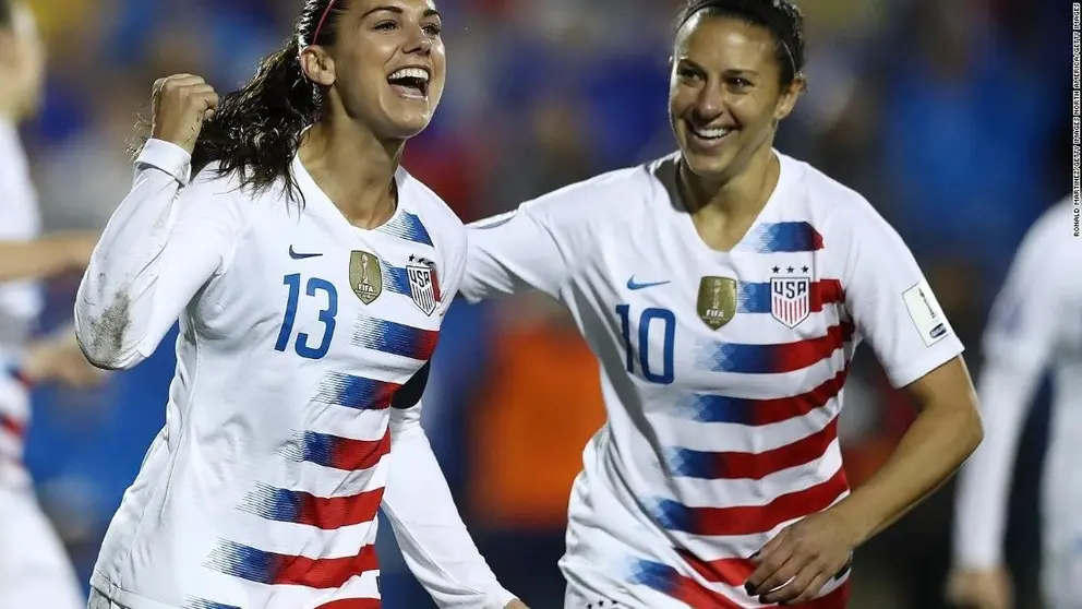Jugadoras participando del Mundial de f&uacute;tbol femenino. CNN