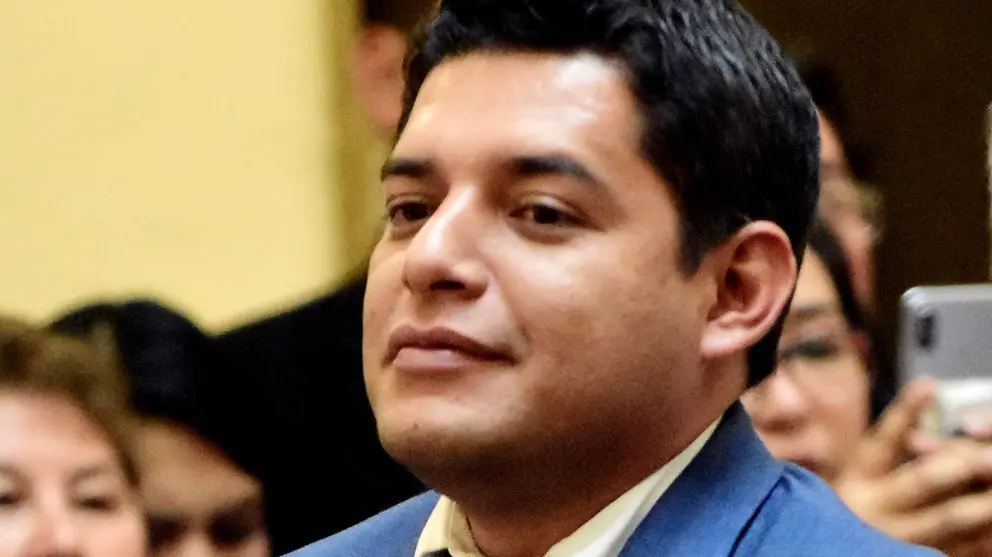 El exministro de Justicia del Gobierno de transici&oacute;n &Aacute;lvaro Coimbra. ABI
