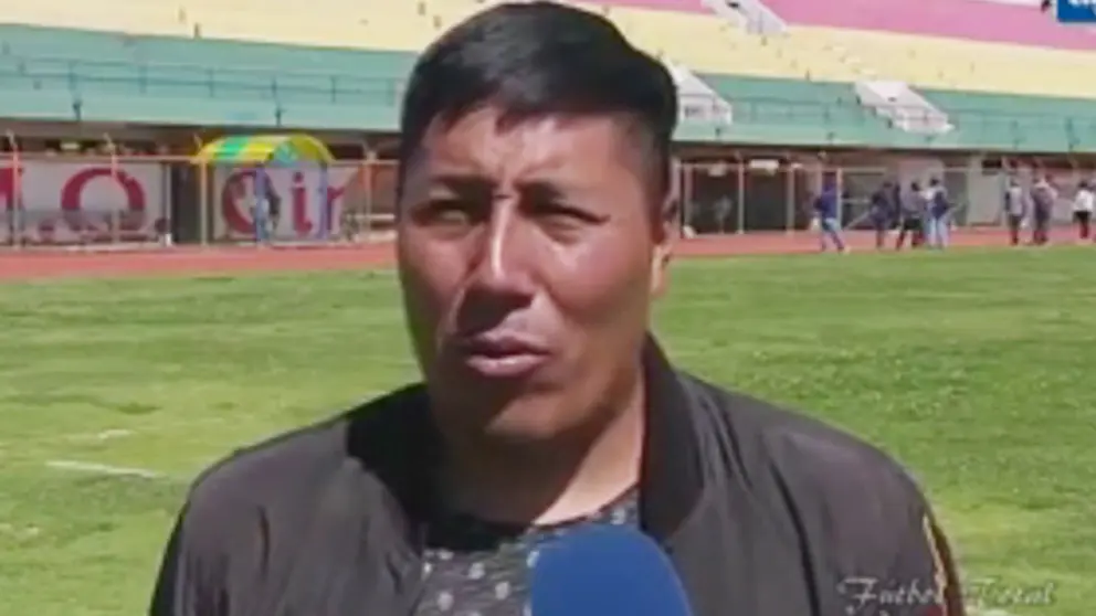 Julio C&eacute;sar Mollo, presidente del club Palmaflor. DICO SOL&Iacute;S
