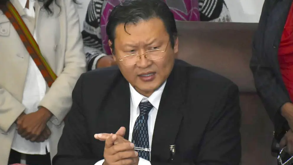 Candidato Chung responsabiliza al partido FPV por el plagio de programa de gobierno. Foto: APG