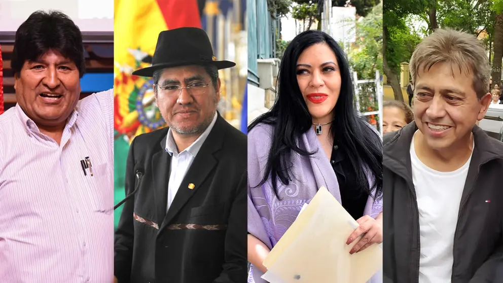 Evo Morales, Diego Pary, Karem Barrientos y Mario Coss&iacute;o, fueron inhabilitados. DICO SOL&Iacute;S