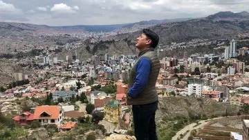 La fotograf&iacute;a de Marco Antonio Pumari  con la que aviso que ten&ntilde;ia un "anunci importante".