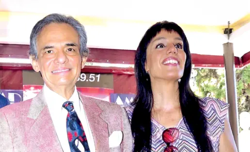 Una imagen de Marysol con su padre en las redes. Instagram