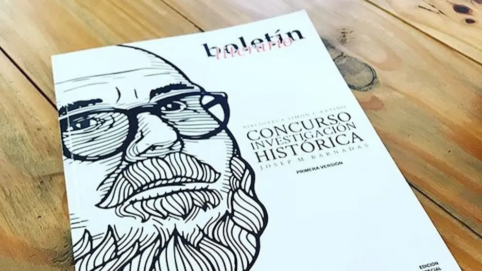 Porta del Bolet&iacute;n Literario donde se public&oacute; el primer ensayo ganador.