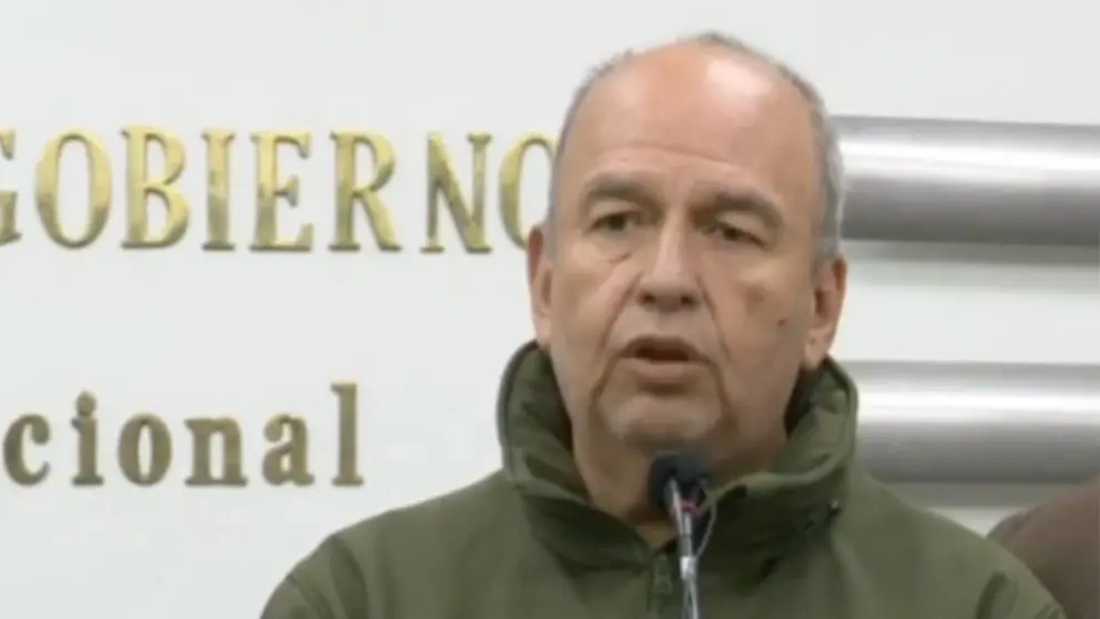 Ministro de Gobierno, Arturo Murillo.