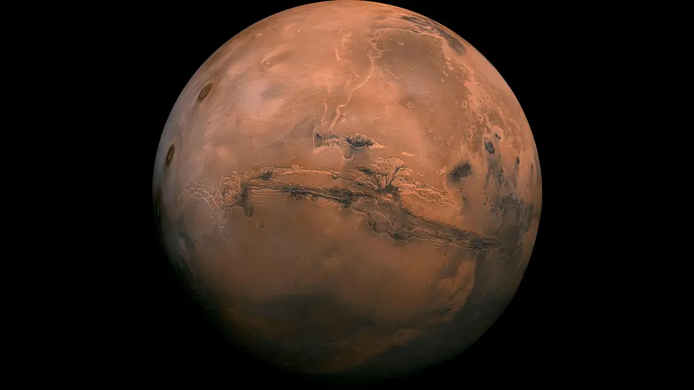 Planeta Marte. Foto: EFE