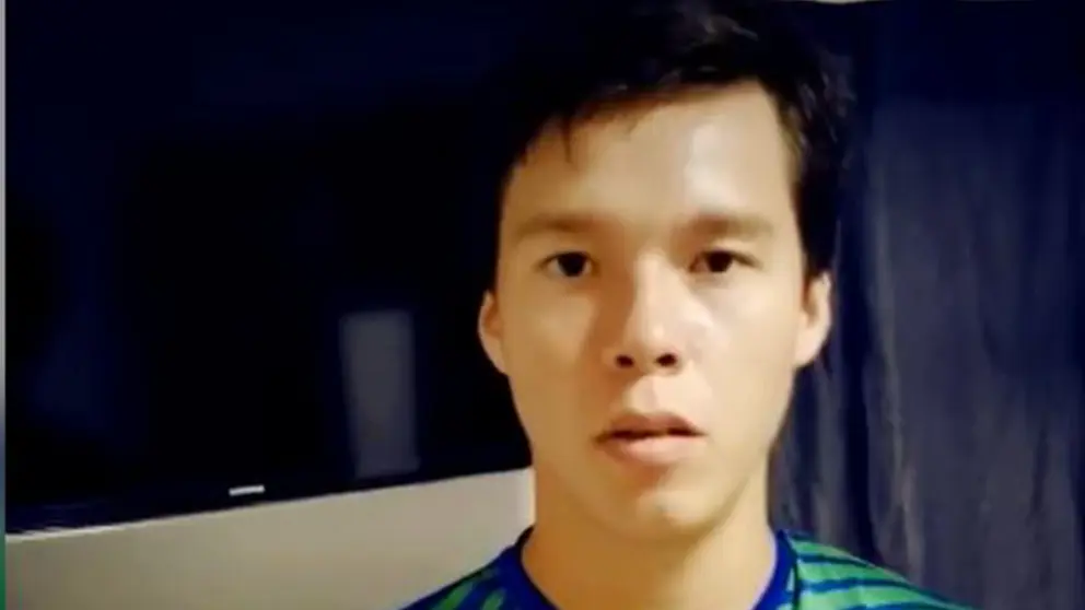 Carlos Keller, atleta boliviano. CAPTURA DE VIDEO