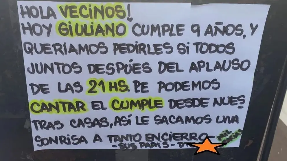 Historia de solidaridad. RRSS