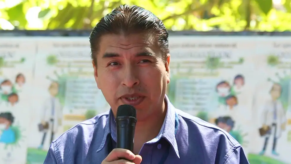Rub&eacute;n Castillo, el responsable de Vigilancia Epidemiol&oacute;gica del Servicio Departamental de Salud (SEDES),