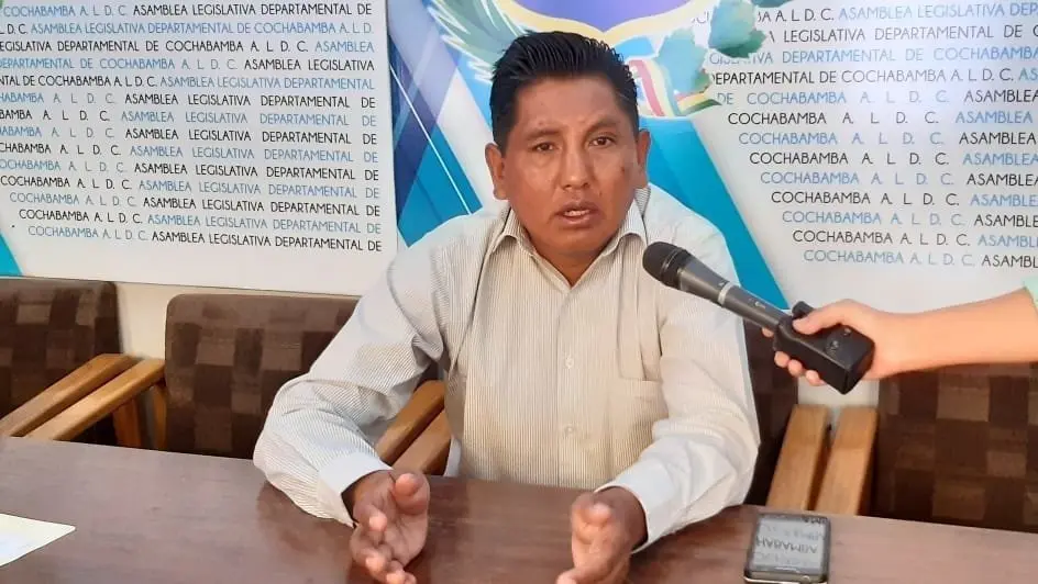 Mario Orellana, miembro de la Asamblea Legislativa Departamental de Cochabamba. ARCHIVO