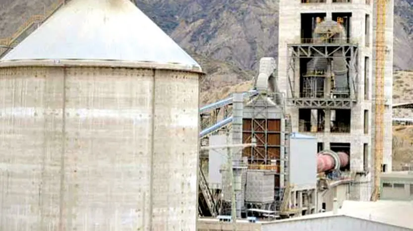 La planta de cemento de COBOCE, en Irpa Irpa, Capinota. ARCHIVO