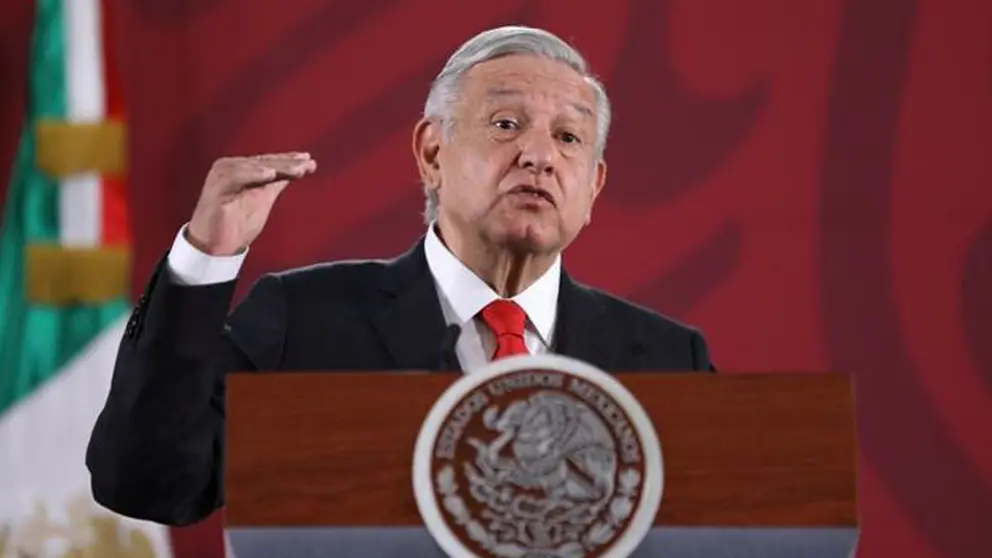 El presidente de M&eacute;xico, Andres Manuel Lopez Obrador. EFE
