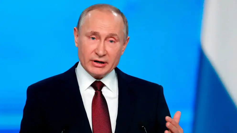 El presidente de Rusia, Vladimir Putin. ARCHIVO