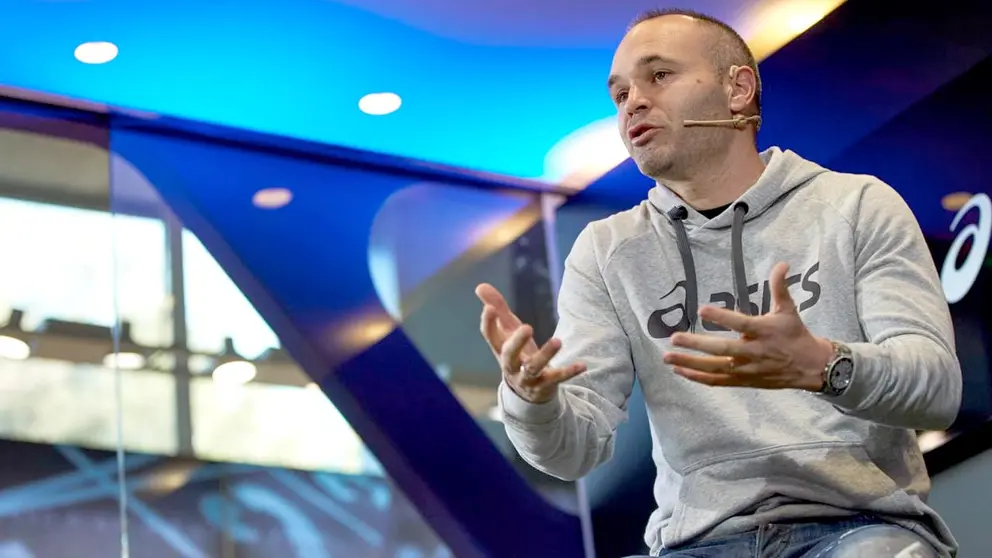 Andrés Iniesta, exjugador del Barcelona y de la selección española. EFE