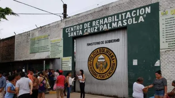 El centro de rehabilitaci&oacute;n de Palmasola, en Santa Cruz. ARCHIVO