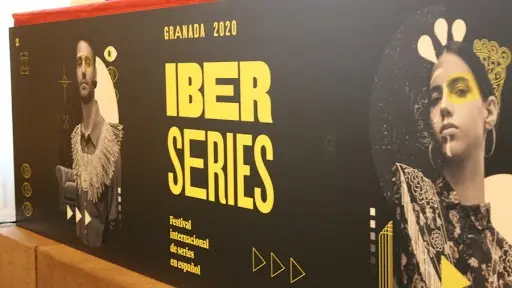 Afiche promocional del festival Iberseries, cuando fue lanzado a principios de este a&ntilde;o.    FUENTE: EFE