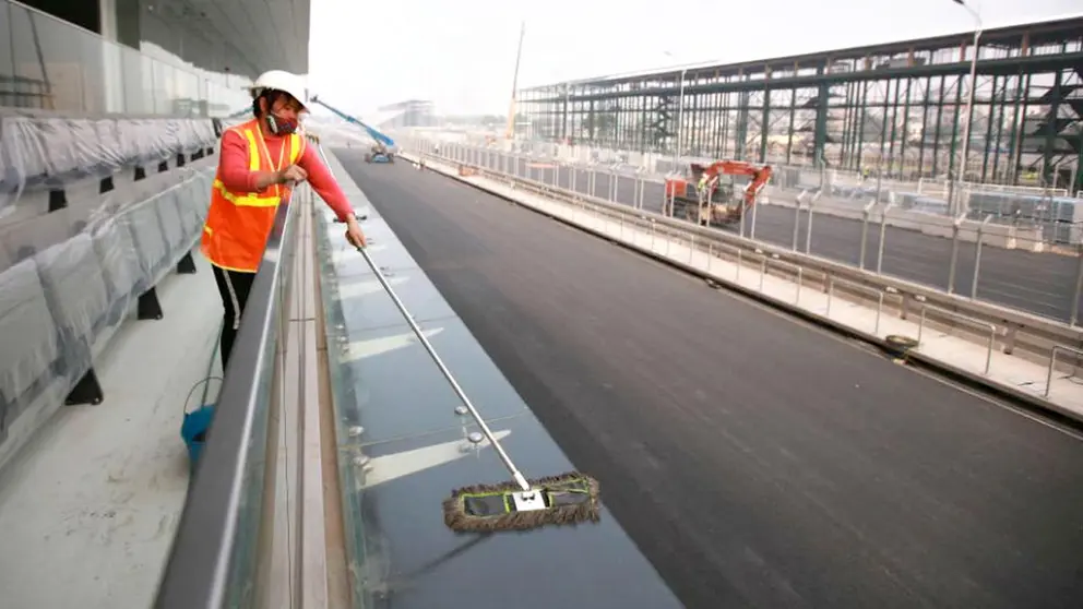 Así lucía el nuevo circuito de Hanoi antes de las cancelaciones. EFE