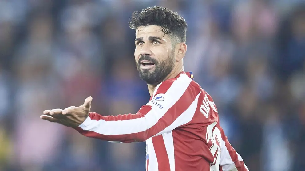 Diego Costa, delantero de Atlético de Madrid. Crédito Goal.com