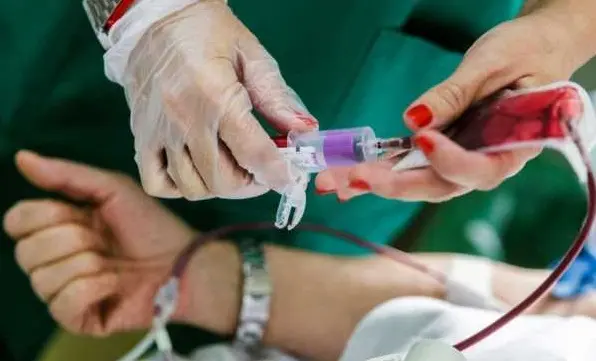 Foto referencial de donaci&oacute;n de sangre. ARCHIVO
