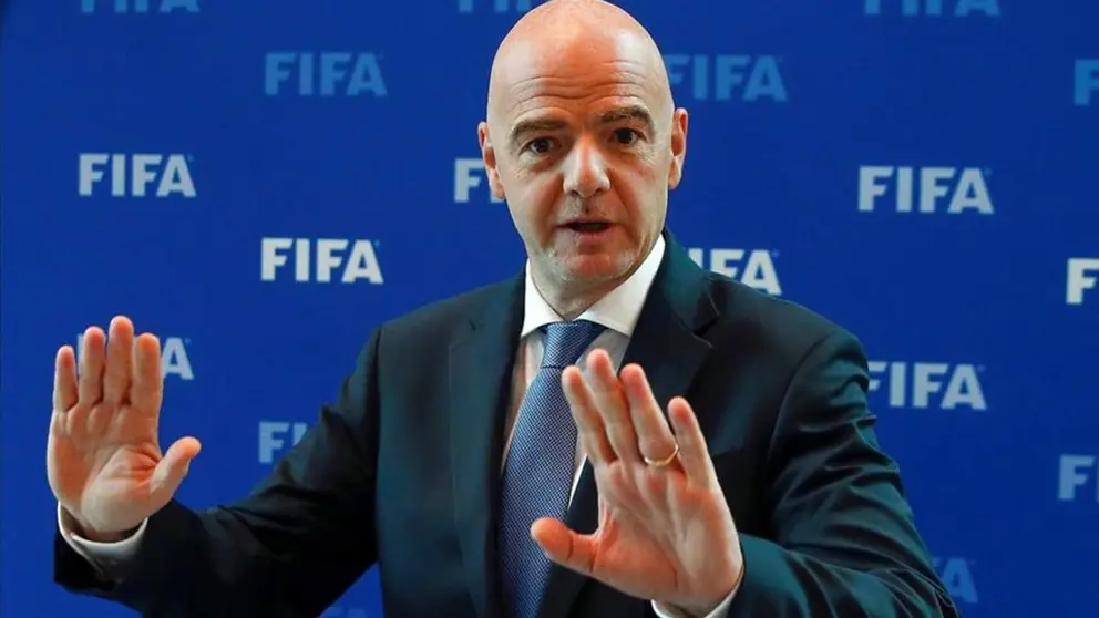 Gianni Infantino, presidente de FIFA. EFE