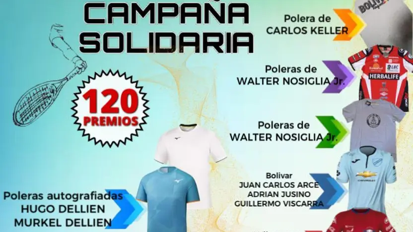 Algunos de los premios que ser&aacute;n rifados en la campa&ntilde;a. FBT
