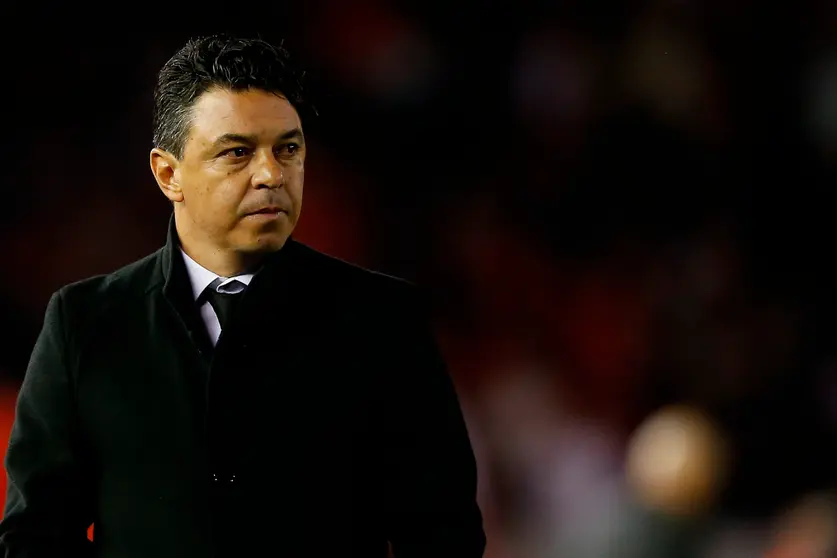El director t&eacute;cnico de River Plate, Marcelo Gallardo. Foto: EFE (ARCHIVO).