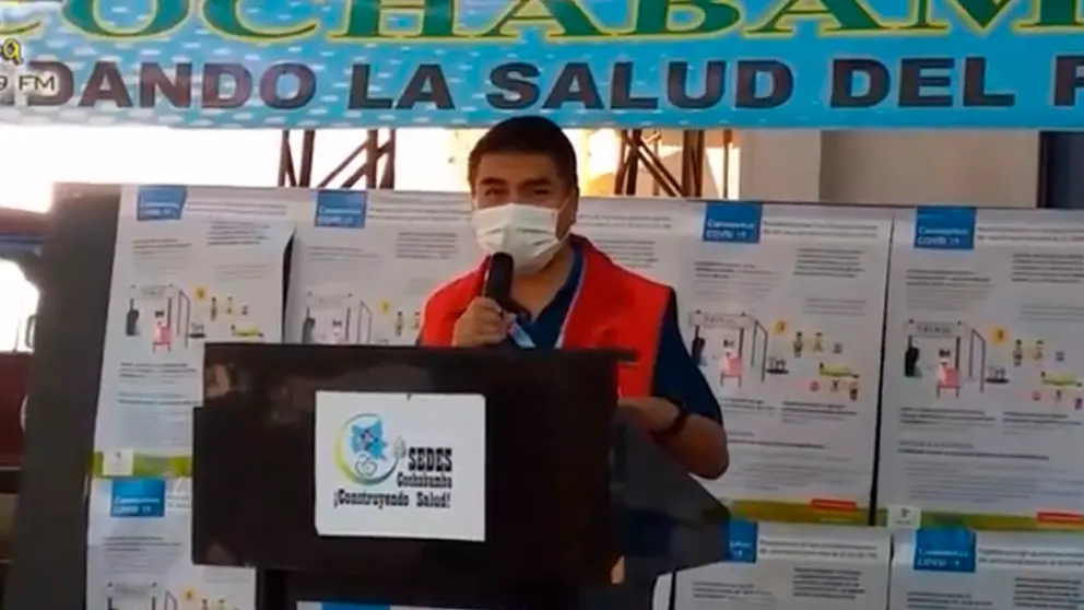 Rub&eacute;n Castillo, jefe de la unidad de Vigilancia Epidemiol&oacute;gica del SEDES