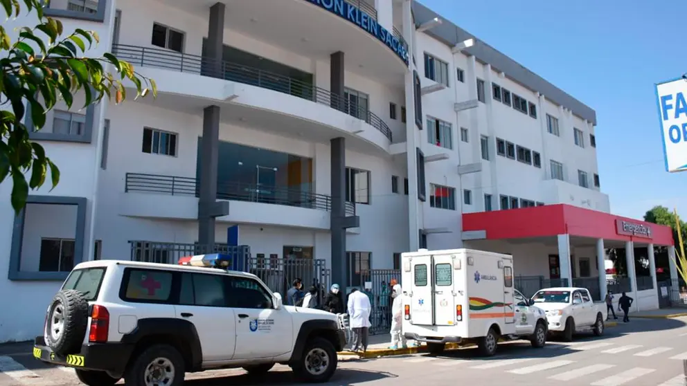 Frontis del hospital Solomon Klein. OPINION