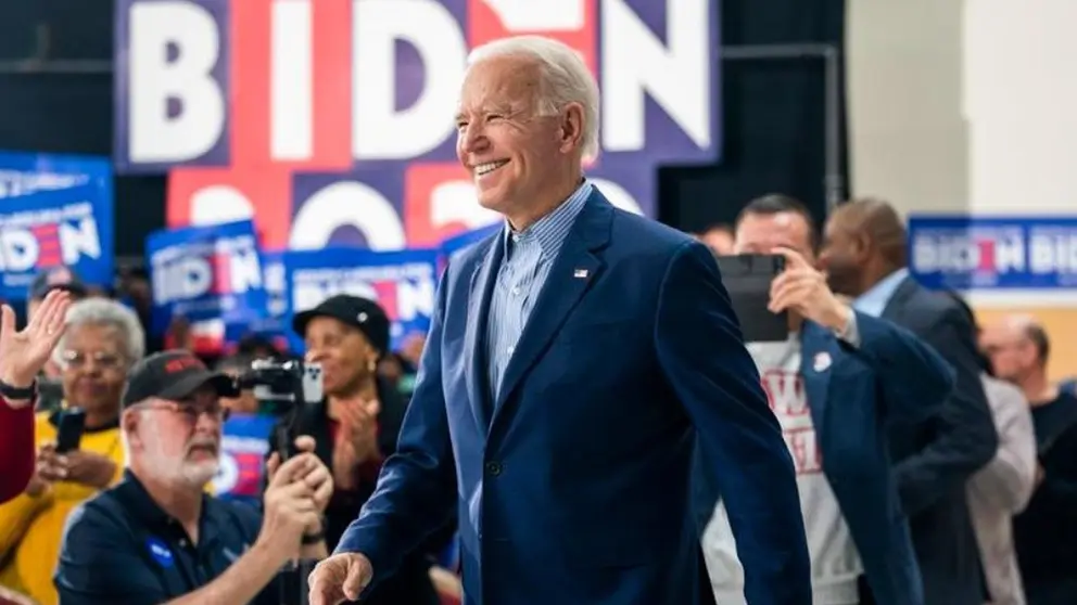 El exvicepresidente de EEUU, Joe Biden, candidato demócrata para las elecciones presidenciales. FOTO- EFE