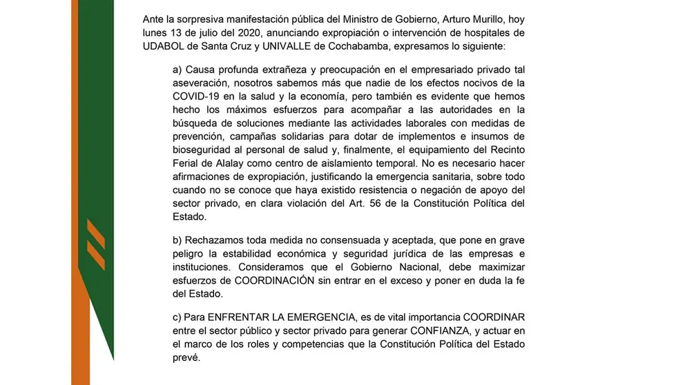 Comunicado de la FEPC