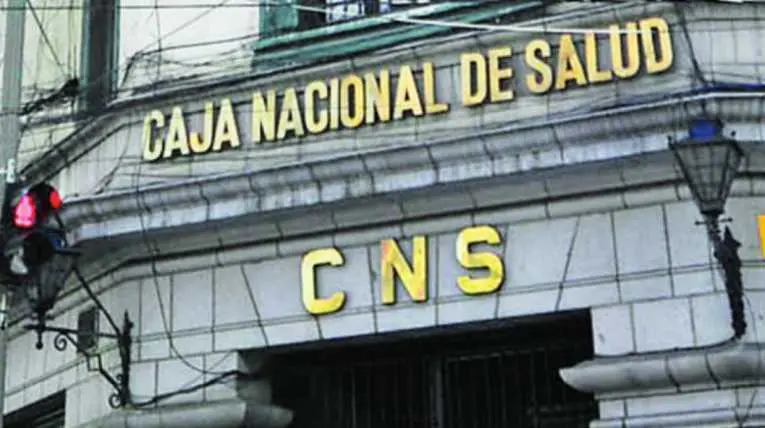 Caja Nacional de Salud (CNS). ARCHIVO