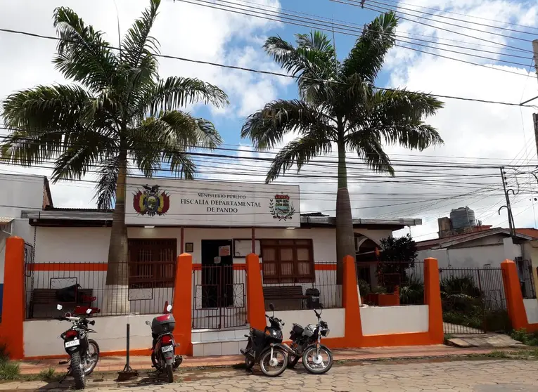 Las oficinas de la Fiscal&iacute;a en Pando. ARCHIVO