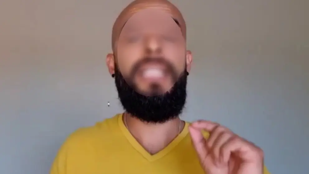 Octavio relata su historia a trav&eacute;s de una grabaci&oacute;n que difundi&oacute; en Facebook. FOTO: Captura de pantalla del video