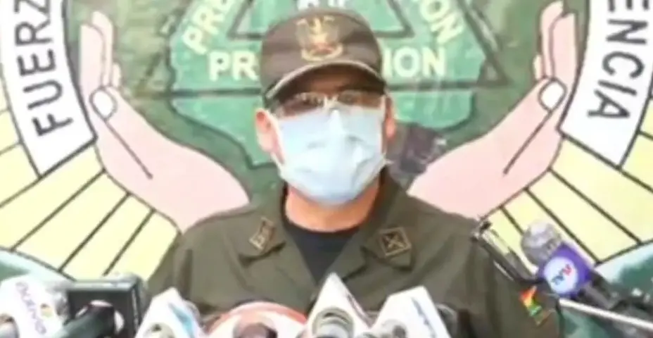 Rub&eacute;n Dar&iacute;o Lobat&oacute;n, director de la FELCV, durante la conferencia de prensa. Captura de video Red Uno